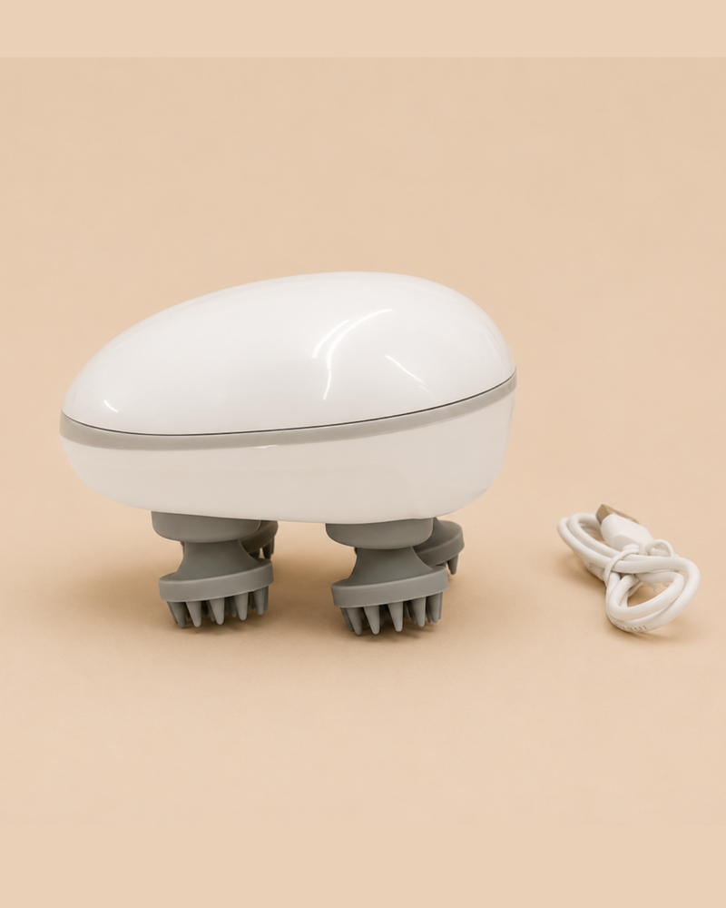 Cordless Scalp Massager with Silicone Heads