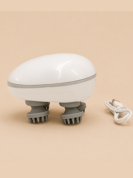 Cordless Scalp Massager with Silicone Heads
