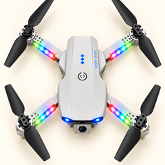 E99 Drone Pro with HD Camera, WiFi Real-Time FPV, 50X Zoom & LED Lights
